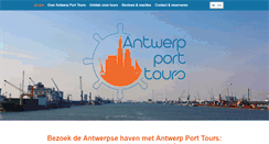 Desktop Screenshot of antwerpporttours.com